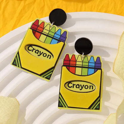 Earrings Crayon Box