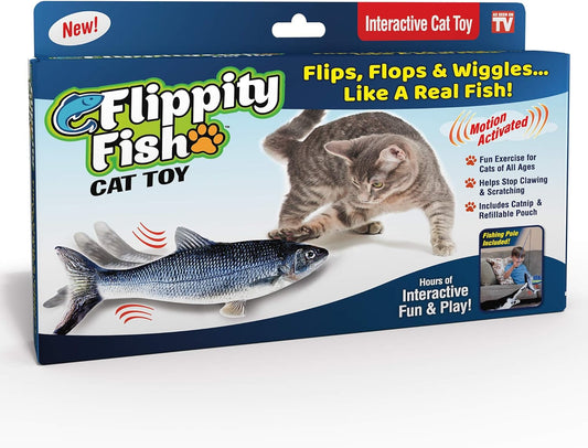 Flippity Fish Cat Toy