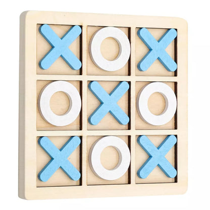 Wood Tic Tac Toe Board Game