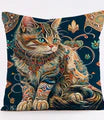 Throw Pillow Cover Cat