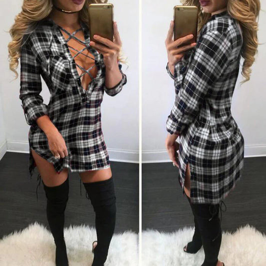 Dress Plaid Shirt