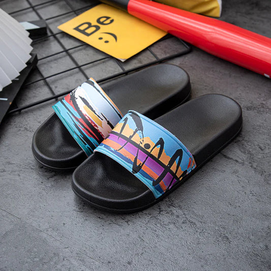 Colorful PVC Flip Flops