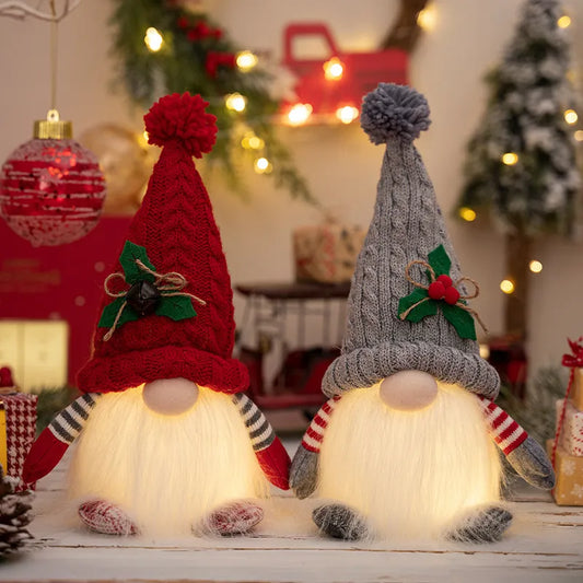 Light Up Xmas Gnomes