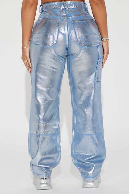 Jeans Hip Metallic