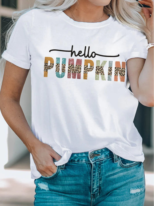 Top Hello Pumpkin T-Shirt