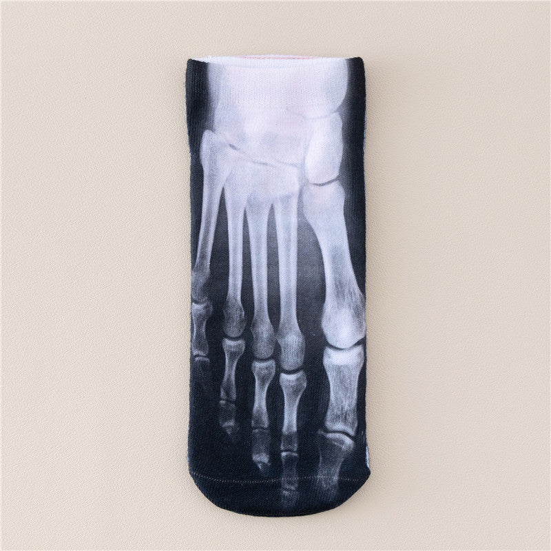 Socks Unisex Skeleton Bones