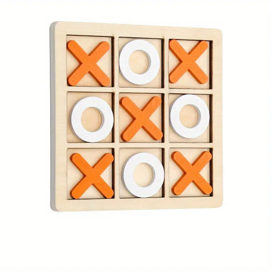 Wood Tic Tac Toe Board Game