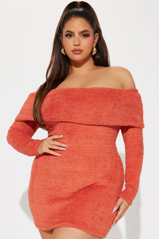 Sweater Women's Off Shoulder