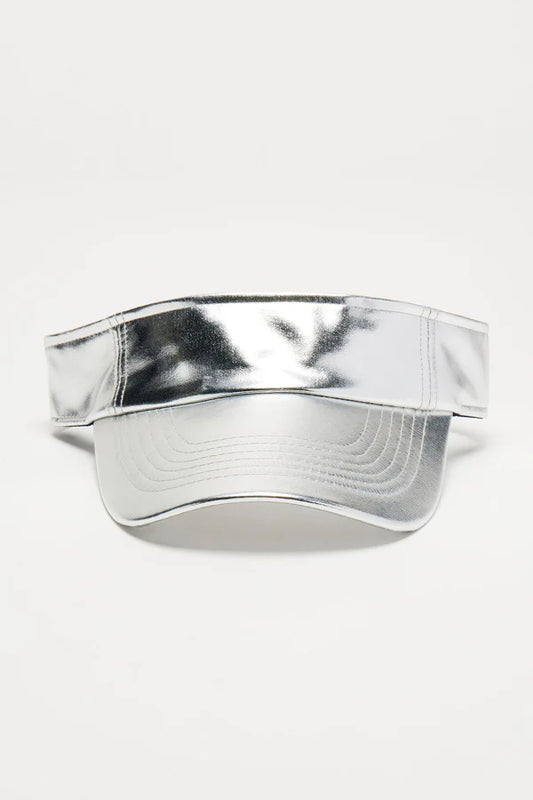 Beachwear Silver Visor