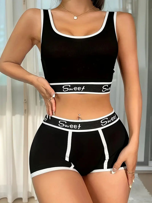 Loungewear "Sweet" Matching Set