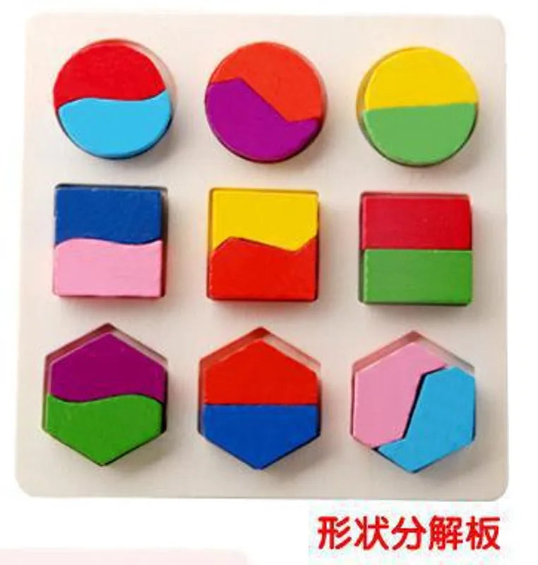 Shapes Wood Puzzle