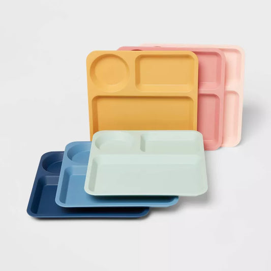 Kitchen 6pc Set Basic Kids Trays