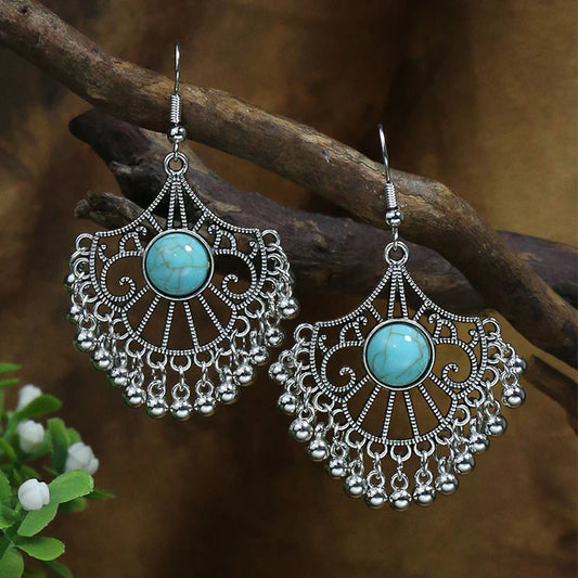 Earrings Bohemian Turquoise