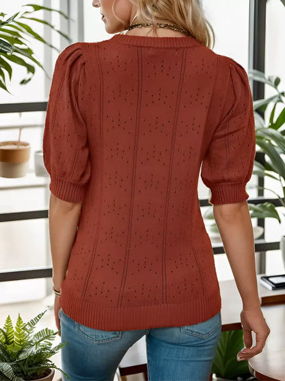 Sweater Rust Color