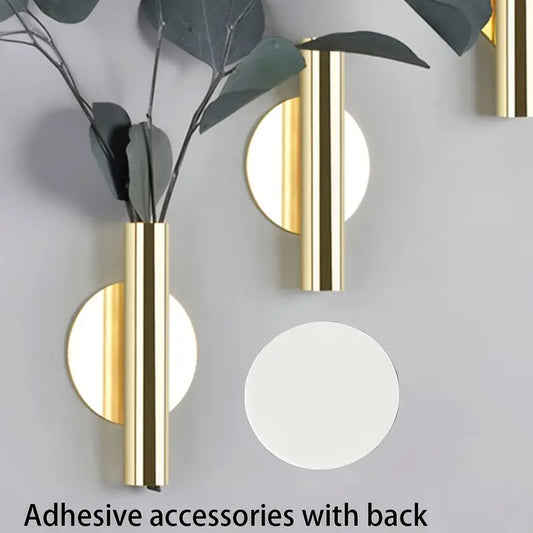 Home Decor Gold Wall Tubes