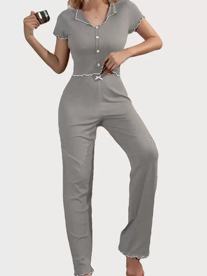 Two Piece Loungewear Set