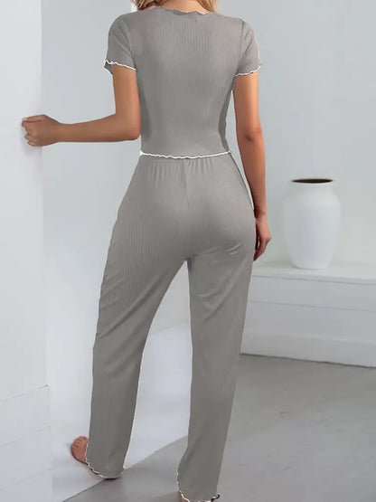 Two Piece Loungewear Set