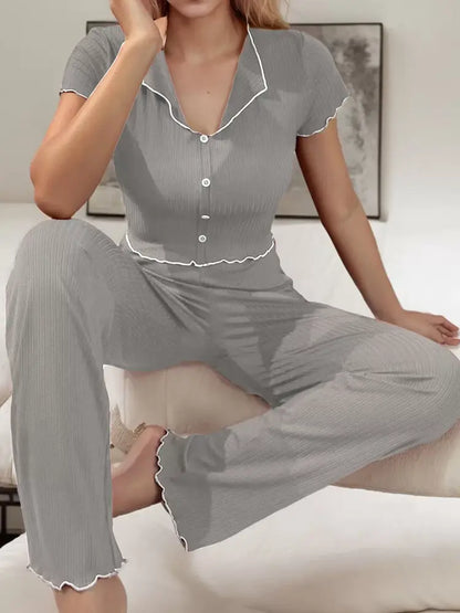 Two Piece Loungewear Set