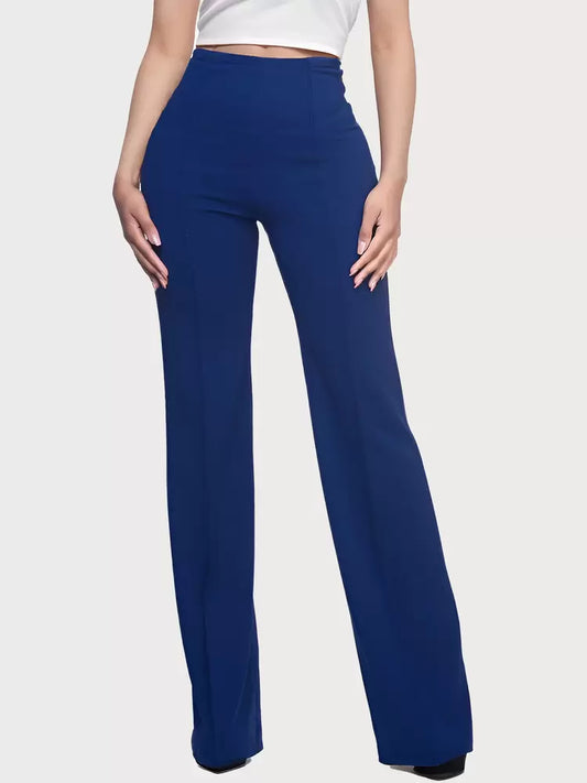 Pants Navy Blue High Rise