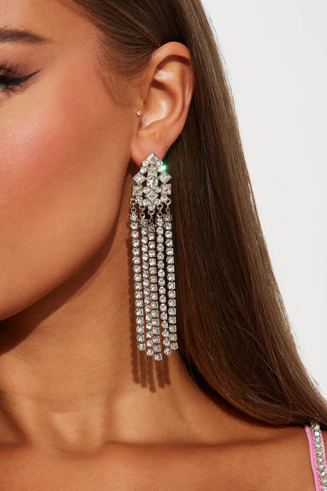 Earrings Dangle Rhinestones