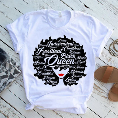 Top PLUS SIZE Queen T-Shirt