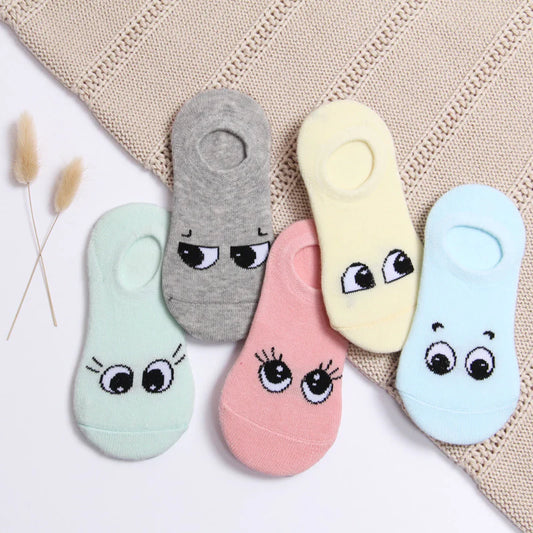 5 Pair Cartoon Kids Socks